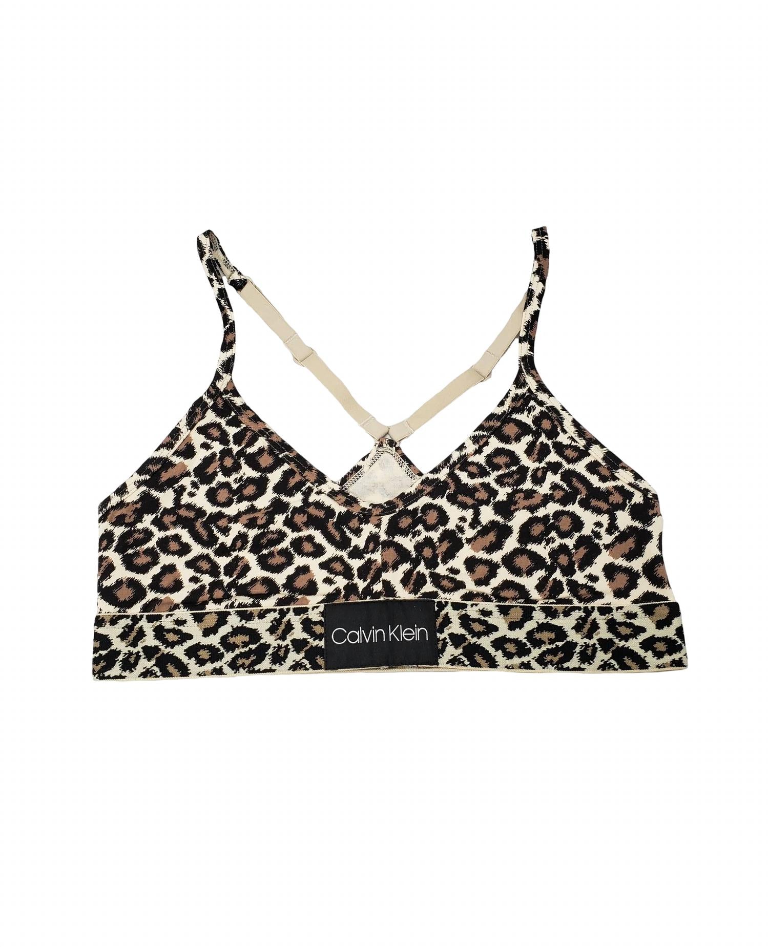 Calvin Klein - Animal Micro Unlined Bralette