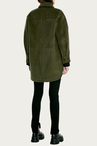 STRETCH-PONTE SLIM-LEG PANTS