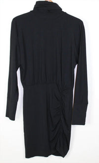 Bobi - Women's Turtleneck Dolman Dress