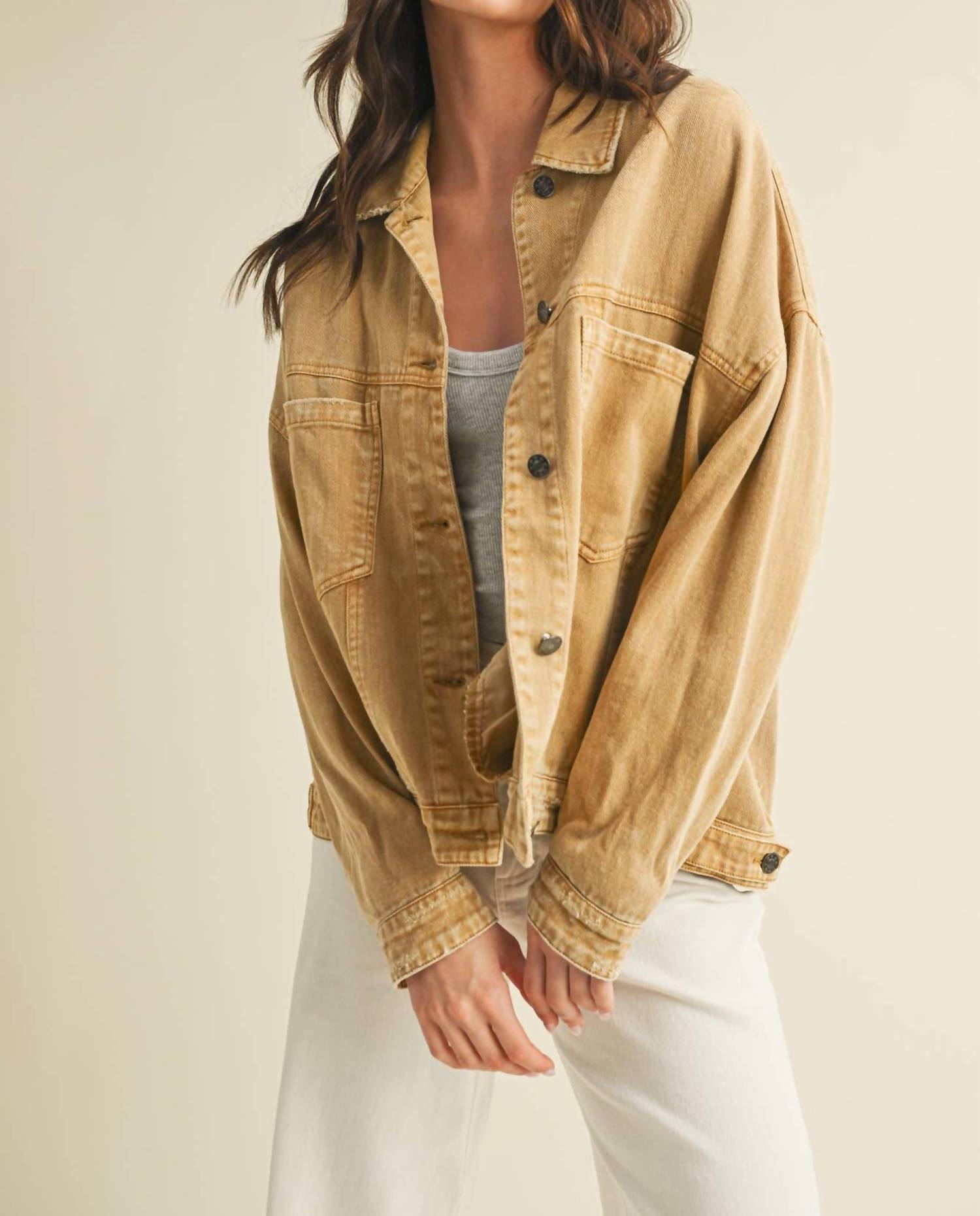 Mustard Seed - Back Pleat Jacket