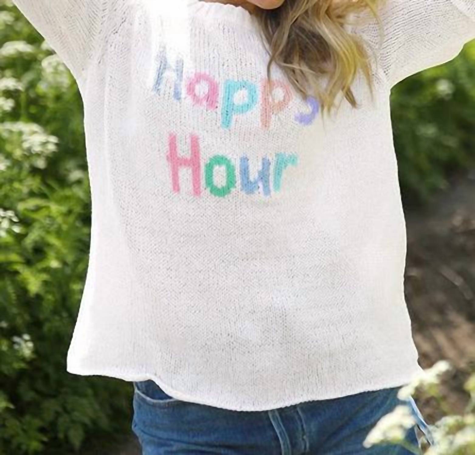 Wooden Ships - Happy Hour Crewneck Sweater