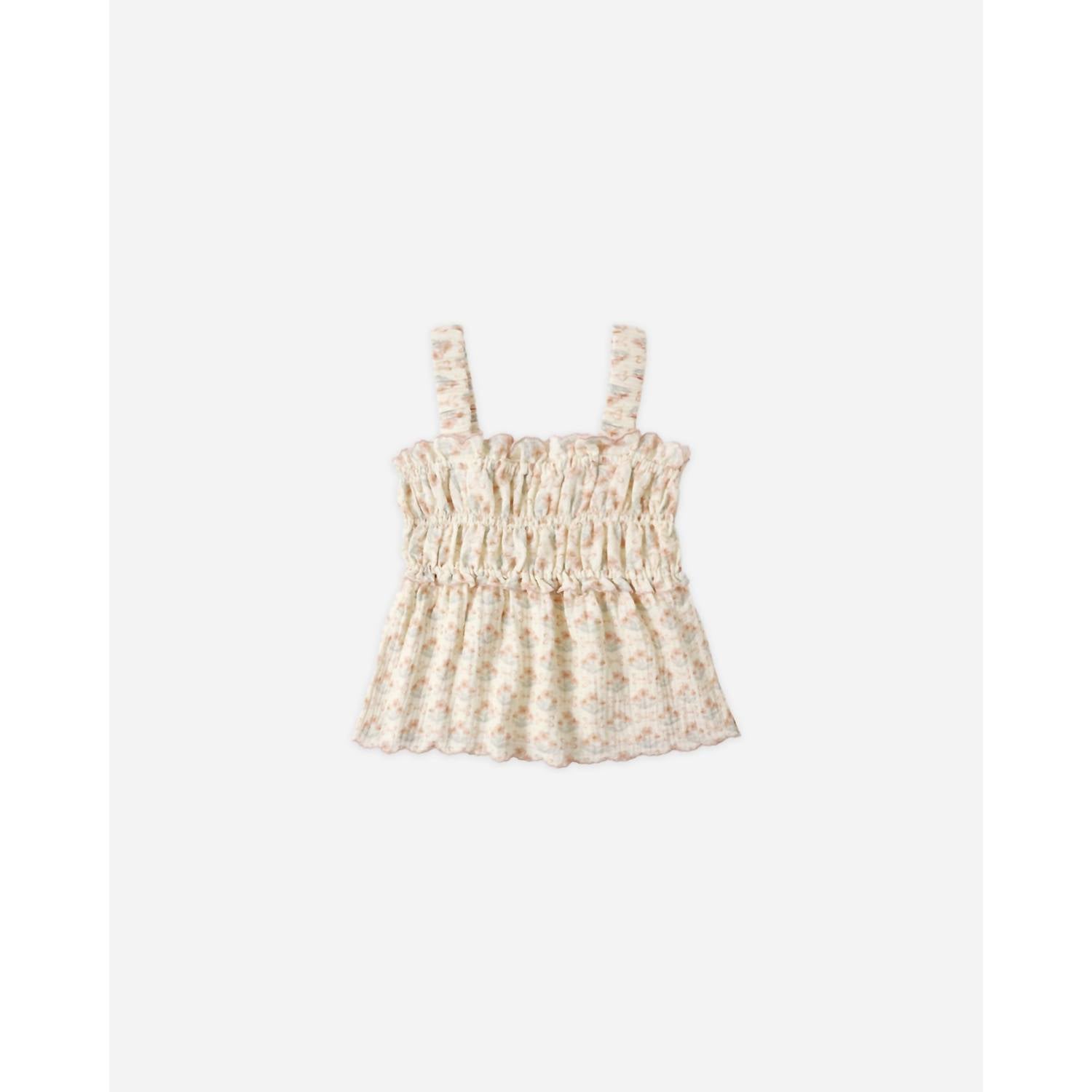 Rylee + Cru - Girls Smocked Tank