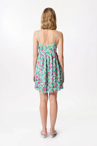 Manoush - Rose Print Slip Mini Dress