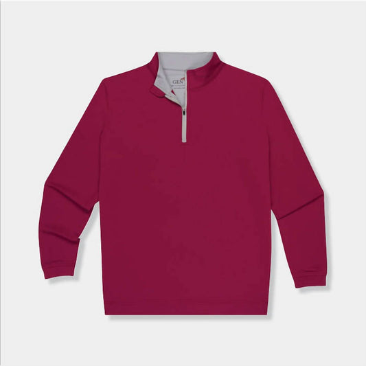 Men's Club Performance Quarterzip Sweatshirt