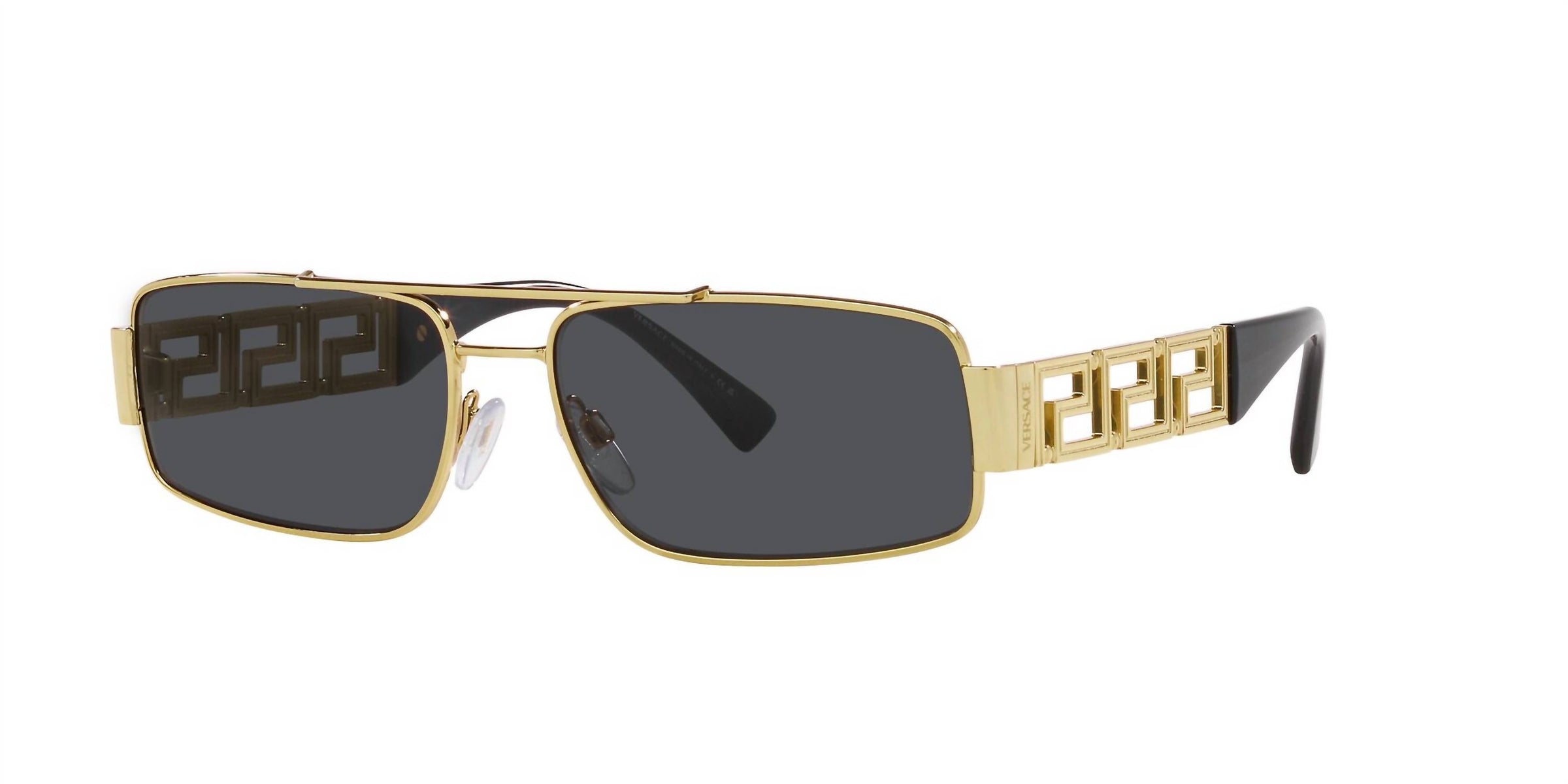 Versace - Rectangle Non Polarized Sunglasses- 2257 1002 - 87