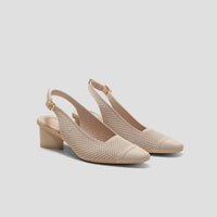Vivaia - Women's Leah Pro Knit Slingback Heels