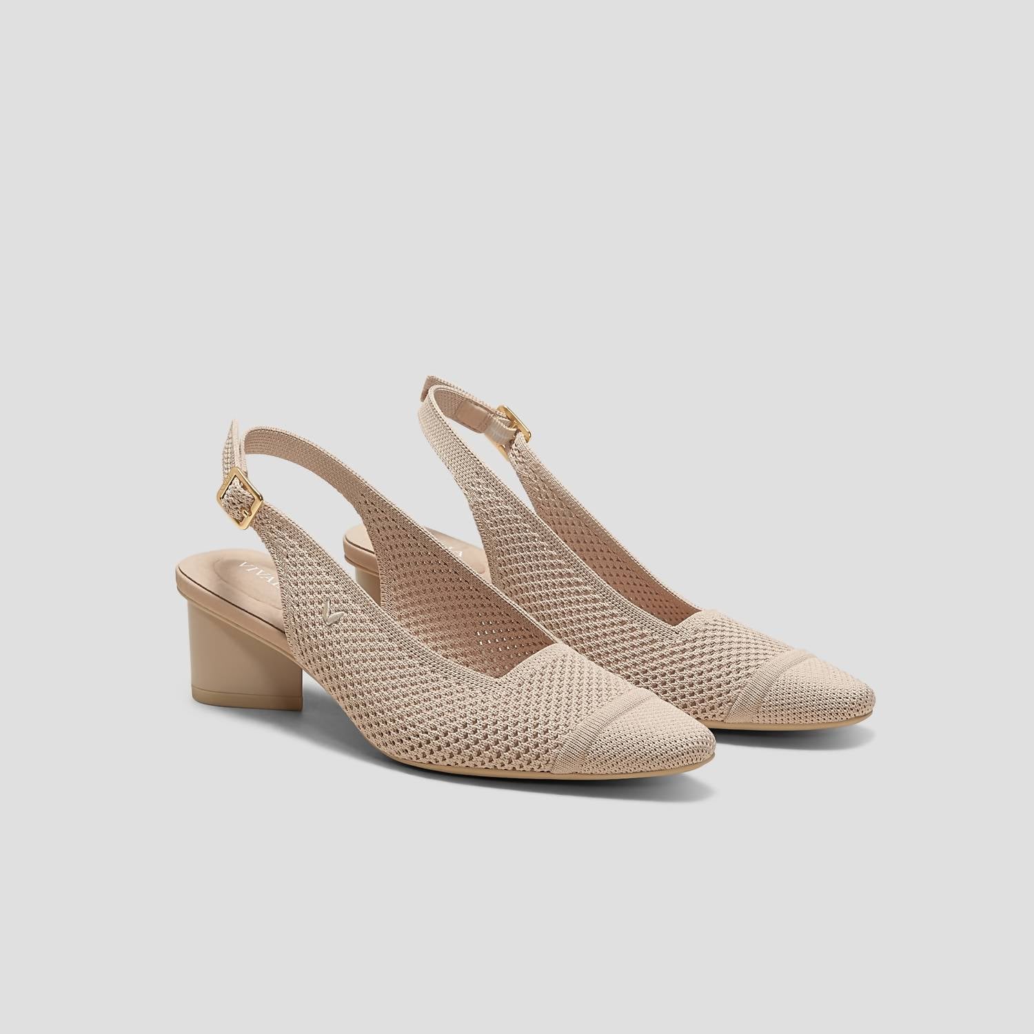 Vivaia - Women's Leah Pro Knit Slingback Heels