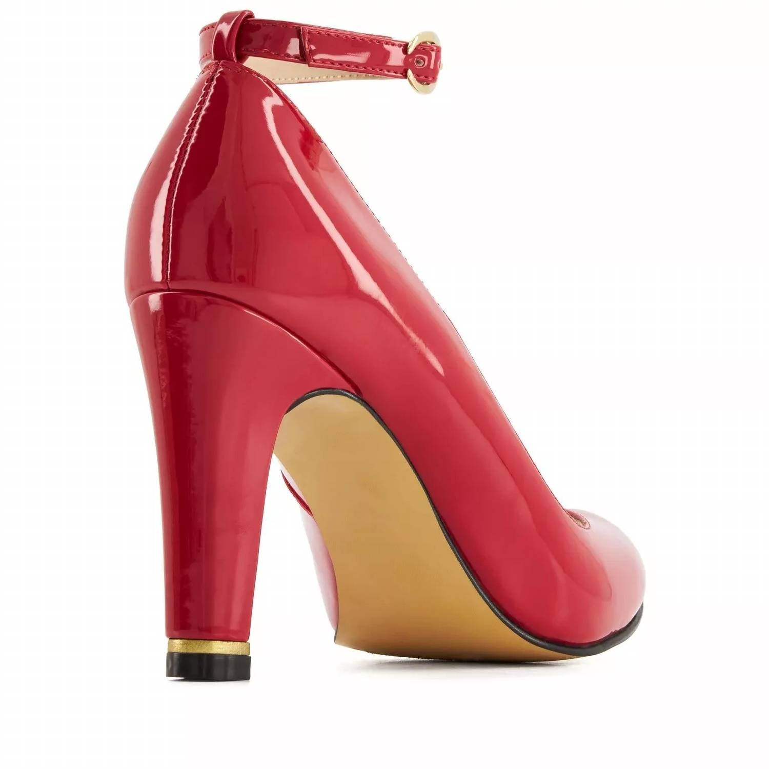 Andrea - Women's High Heels Ankle Buckle Strap Shoes
