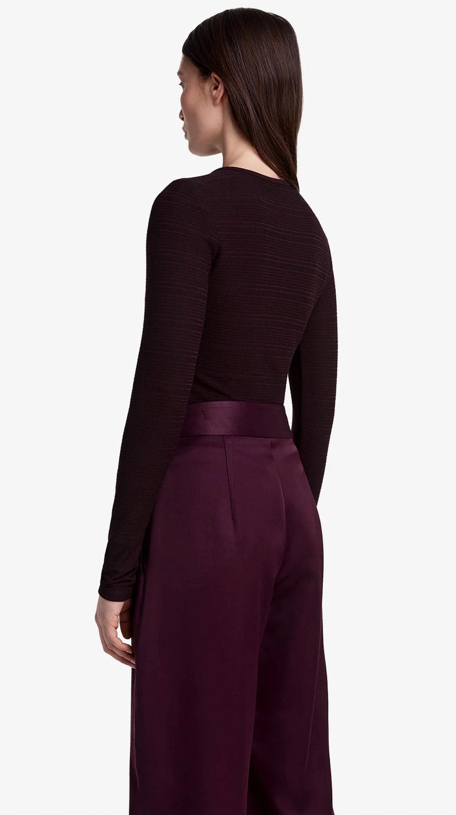 Smythe - Ruched Knit Top
