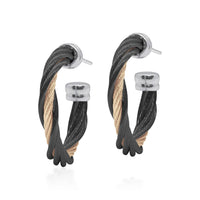 Alor - Petite Modern Twist 3/4" Hoop Earring