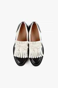 ALL BLACK Women's Kilty Guy Flats in black white - women's flats - view 5