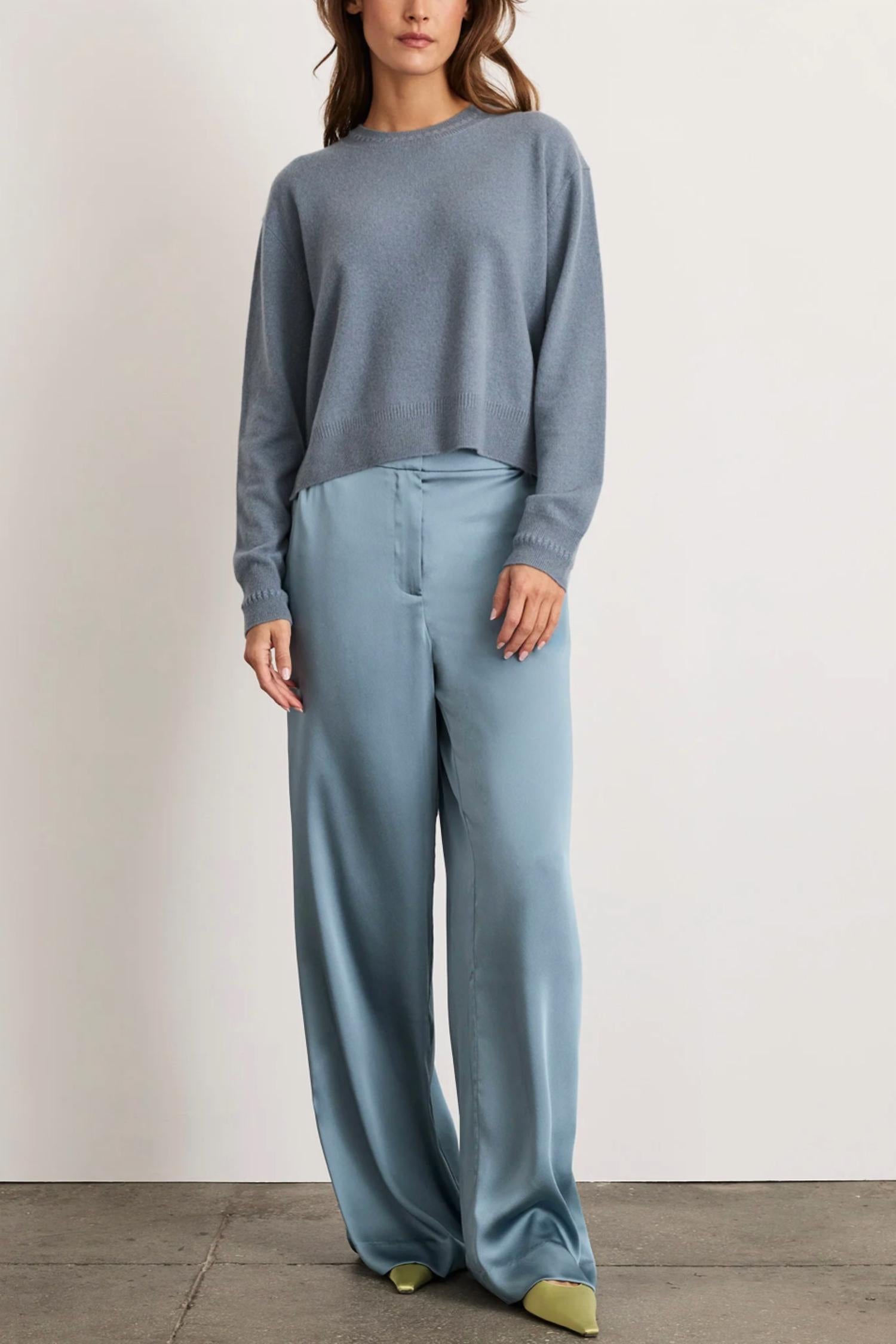 TANYA TAYLOR Katrina Pant in cloudy seafoam - women's pants