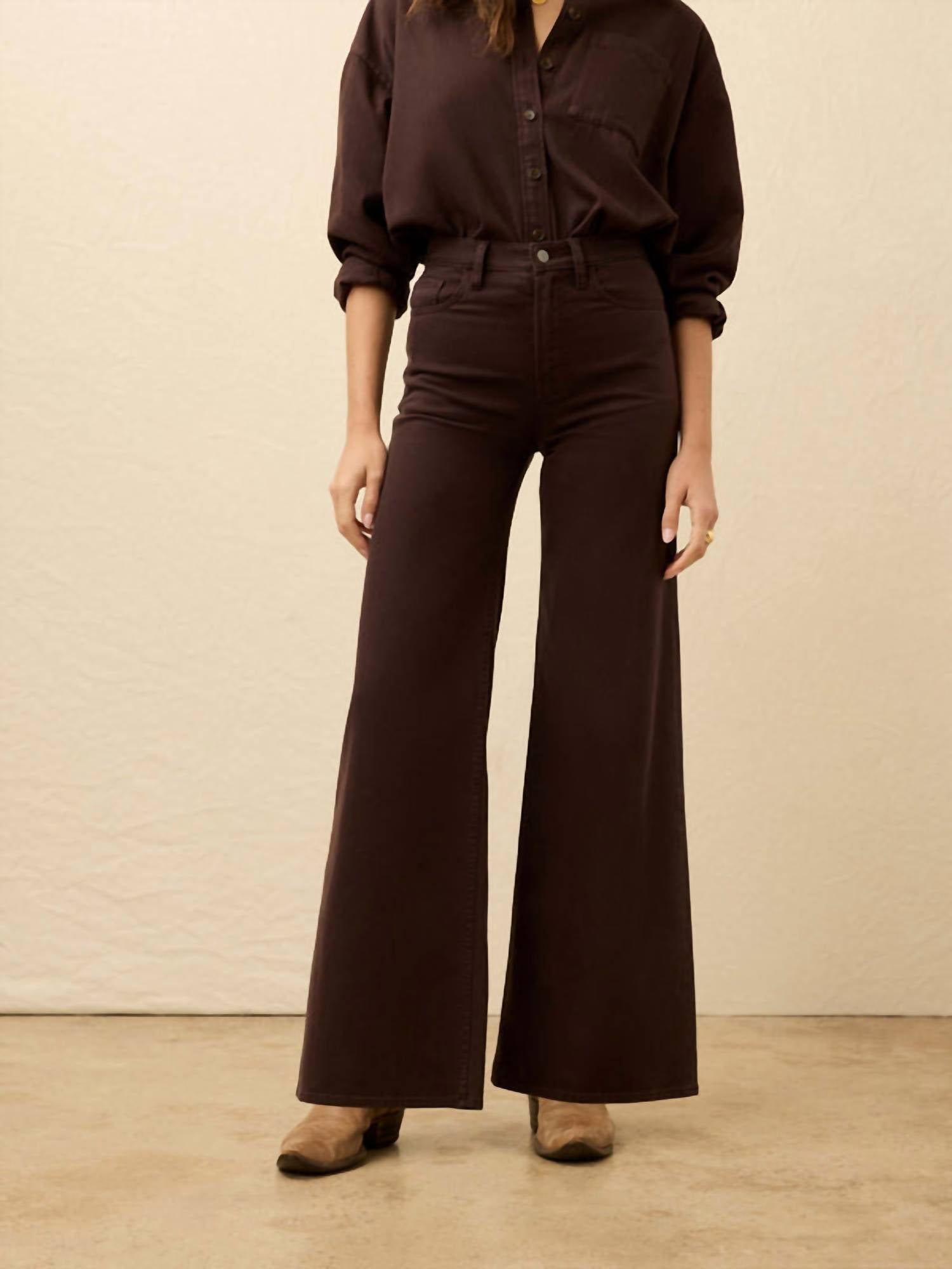 Faherty - Saturday Denim Wide Leg Jeans