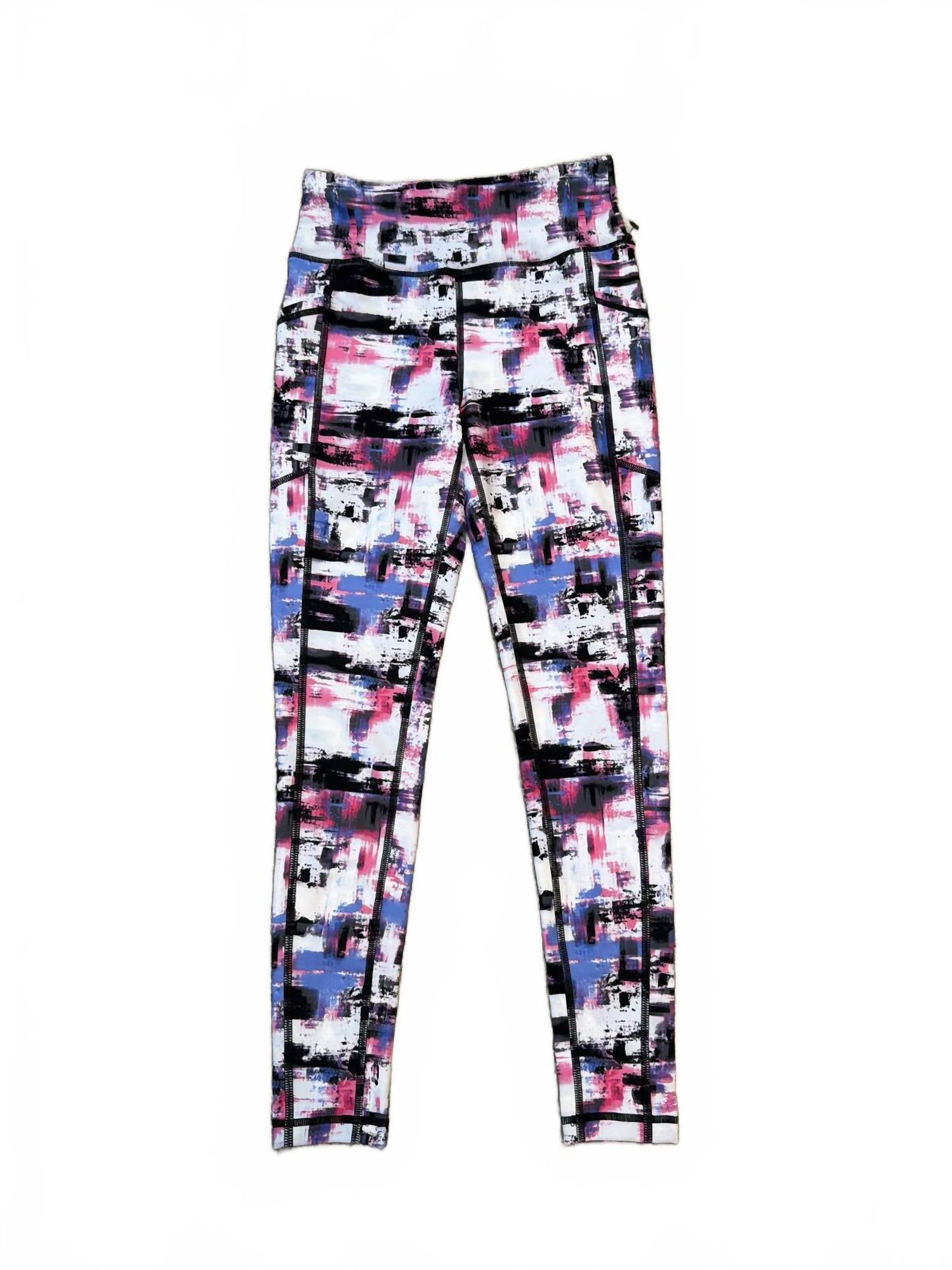 Dkny - Printed High-waist 7/8 Legging