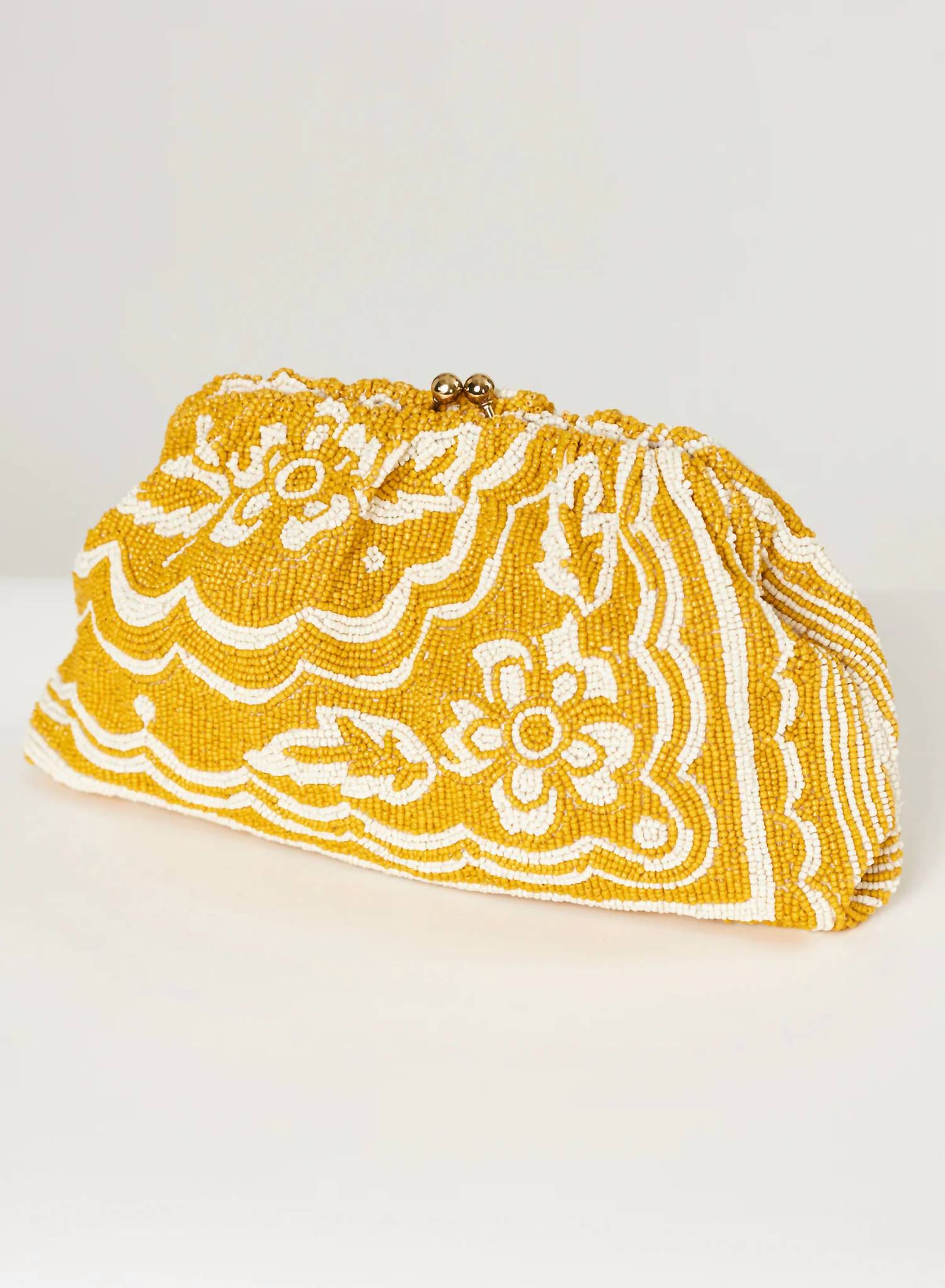 M.A.B.E. - Women's Sylvie Bead Clutch Bag