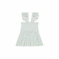 Posh Peanut - Girls Smocked Babydoll Bummie 2 Piece Set