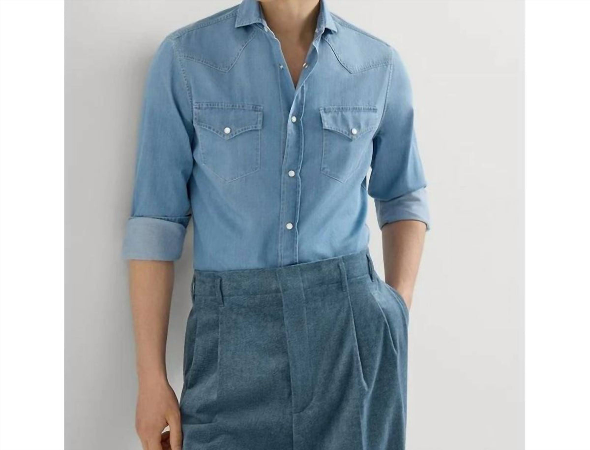 Brunello Cucinelli - Lightweight Western Shirt