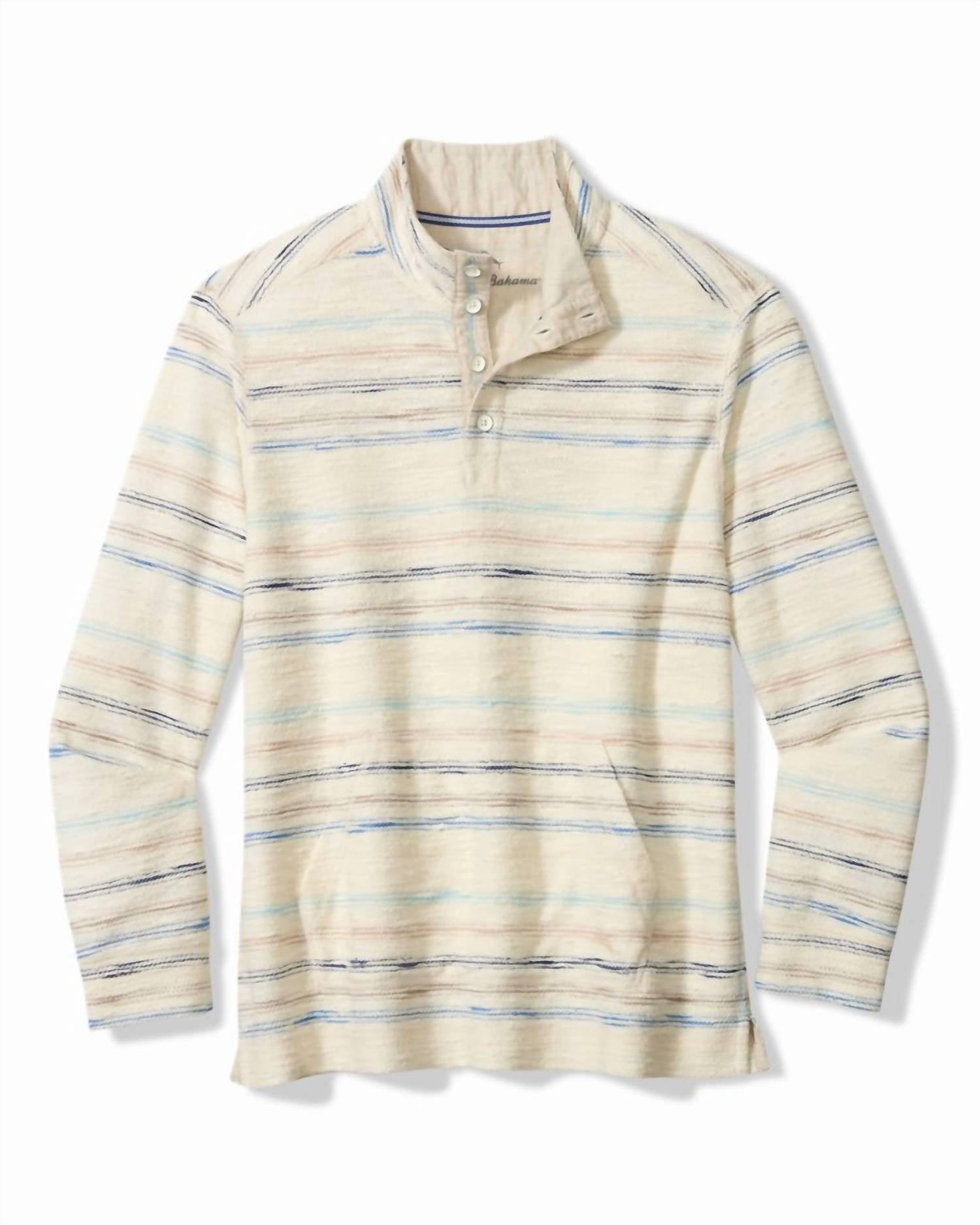 Tommy Bahama - Minori Sands Button Mock Sweatshirt