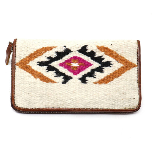 M&F Western - Women's Blanket Wallet With Tooled Trim