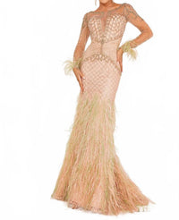 Terani Couture - Sophisticated Evening Prom Long Formal Tulle Dress