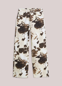 Summum - Women's Baggy Straight Leg Trousers
