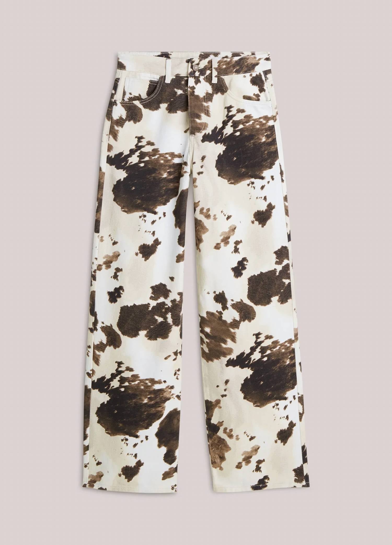 Summum - Women's Baggy Straight Leg Trousers