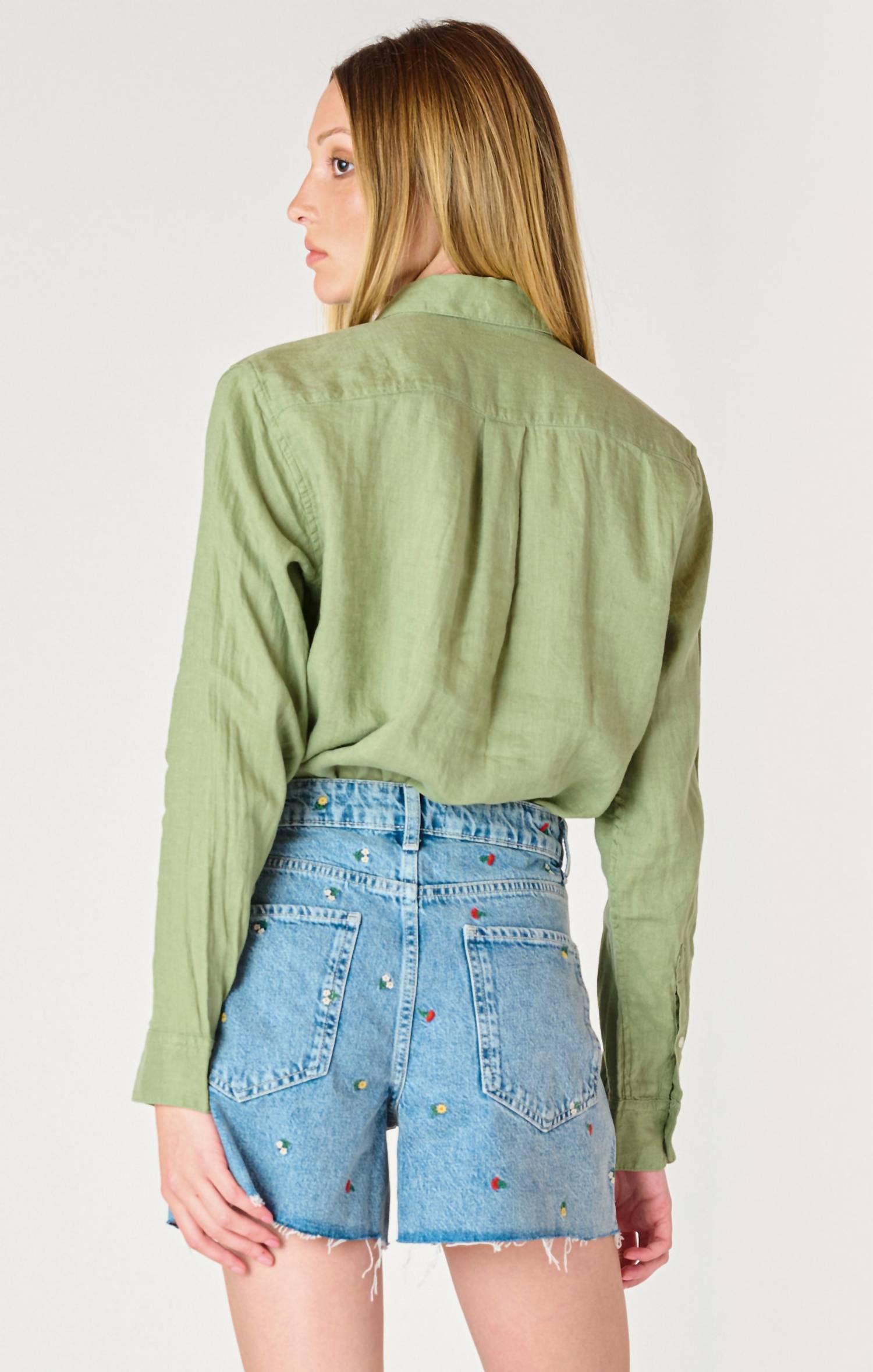 Dex - Long Sleeve Button Front Shirt