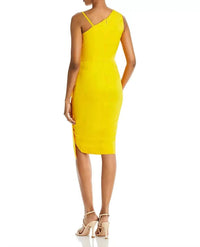 Lavish Alice - Asymmetrical Cowl Neck Dress