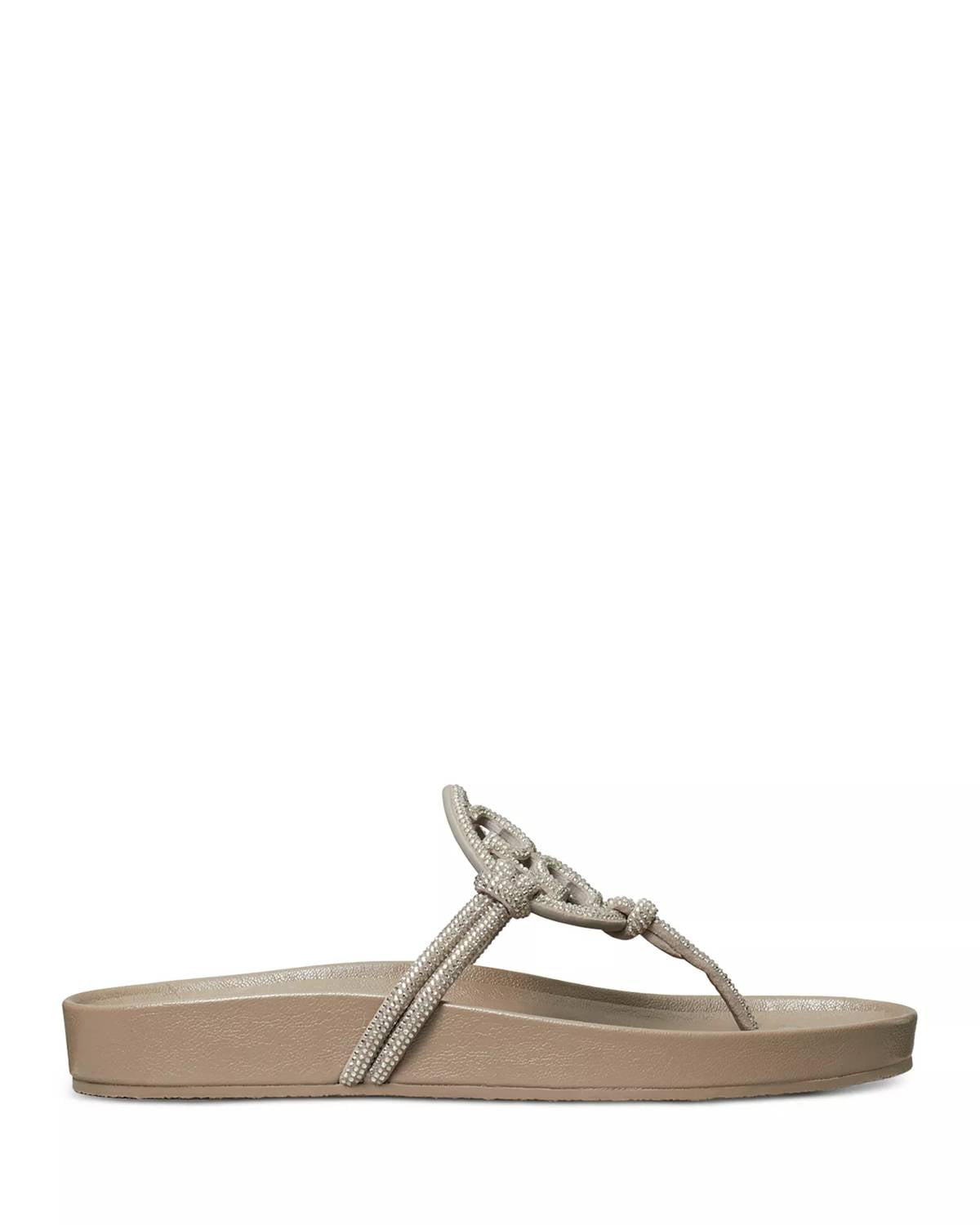 Tory Burch - Women's Miller Cloud Knotted Pave Sandal