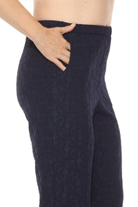 Joseph Ribkoff - Jacquard Pull On Ankle Pants