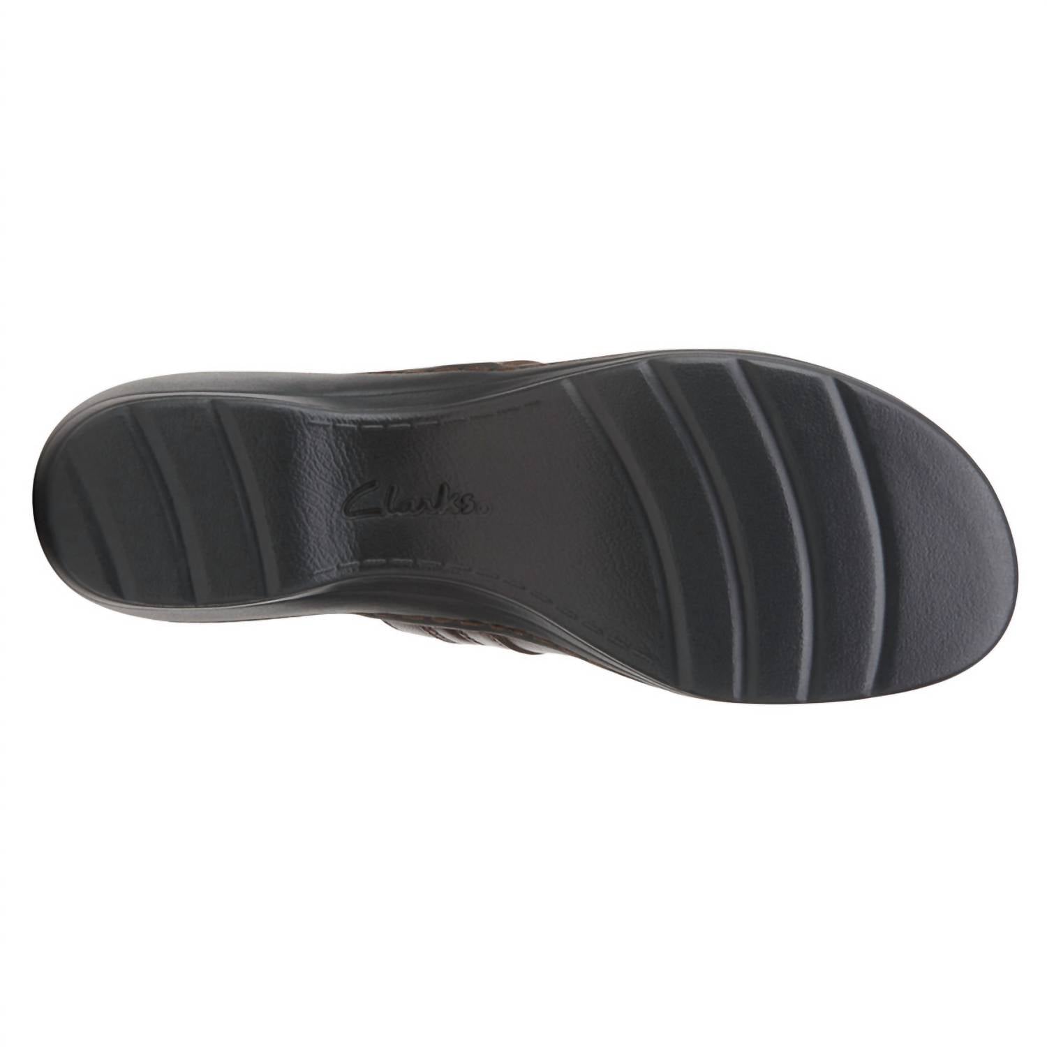 Clarks - Women Hayla Marina Leather Mules Slip On Shoes