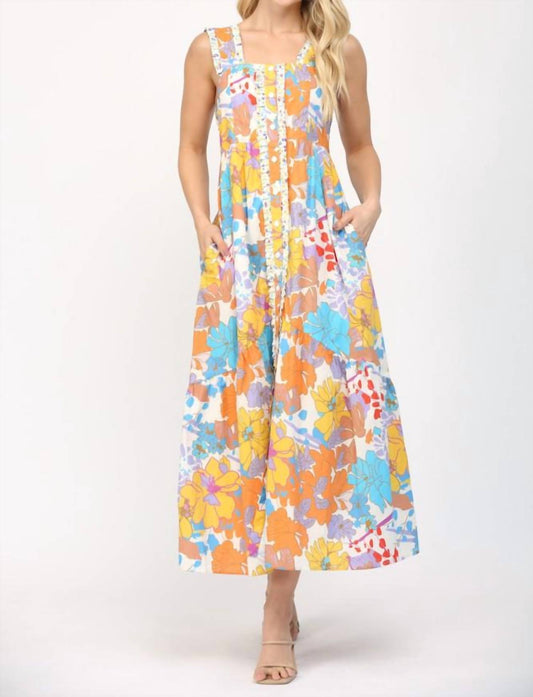 Fate By Lfd - Marissa Floral Maxi Dress