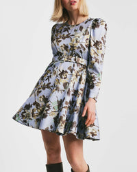Bytimo - Tailored Satin Belt Dress