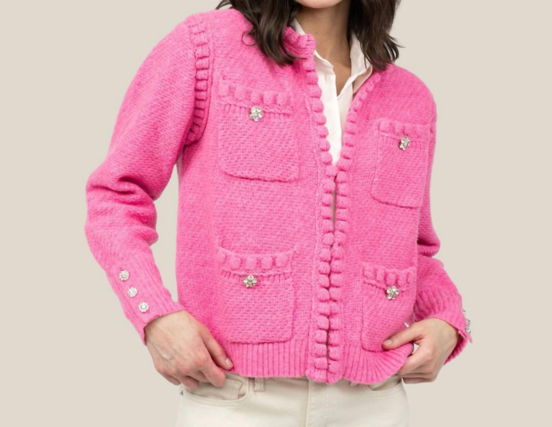Ivy Jane - Pearl Edge Cardigan