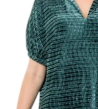 Thml - V Neck Velvet Top