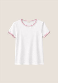 Dylan - Women's Brooks Blanket Stitch Tee