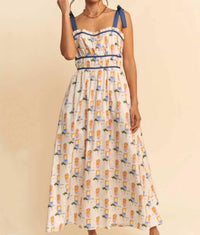 Davi & Dani - Sleeveless Maxi Sundress