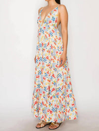 Meet Me In Santorini - Women's Mykonos Market Maxi Dress