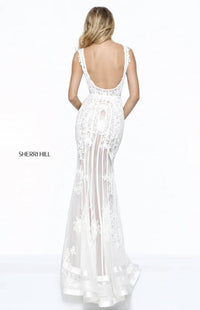 Sherri Hill - Lace Mermaid Gown