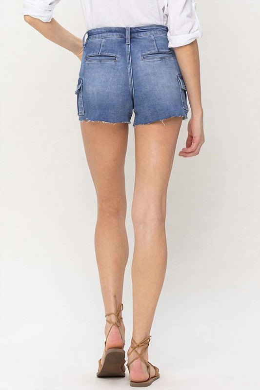 Vervet By Flying Monkey - Women's Cargo High Rise Shorts