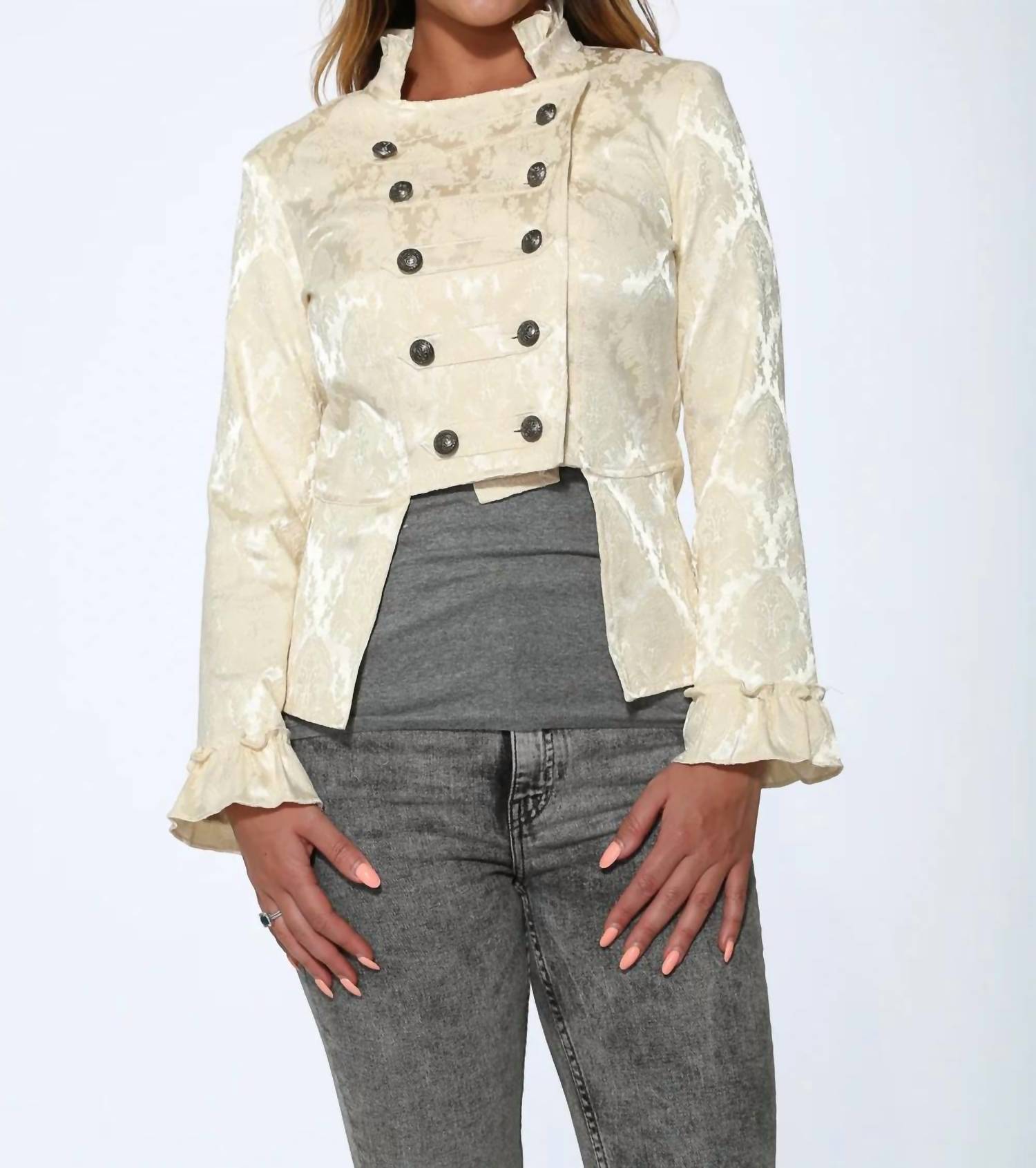 Orchid Bloom - Brocade Jacket