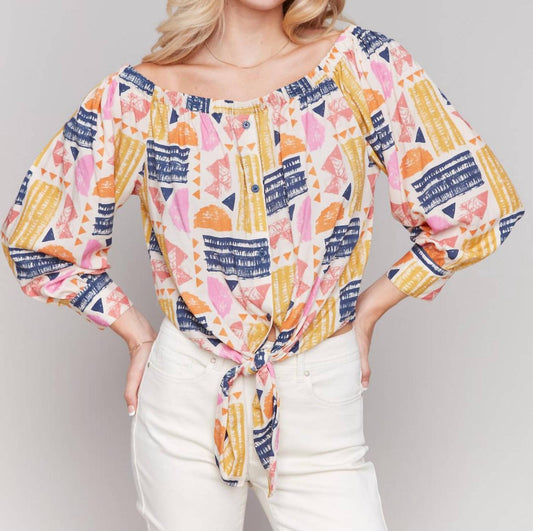 Charlie B - Kristy Off-shoulder Blouse