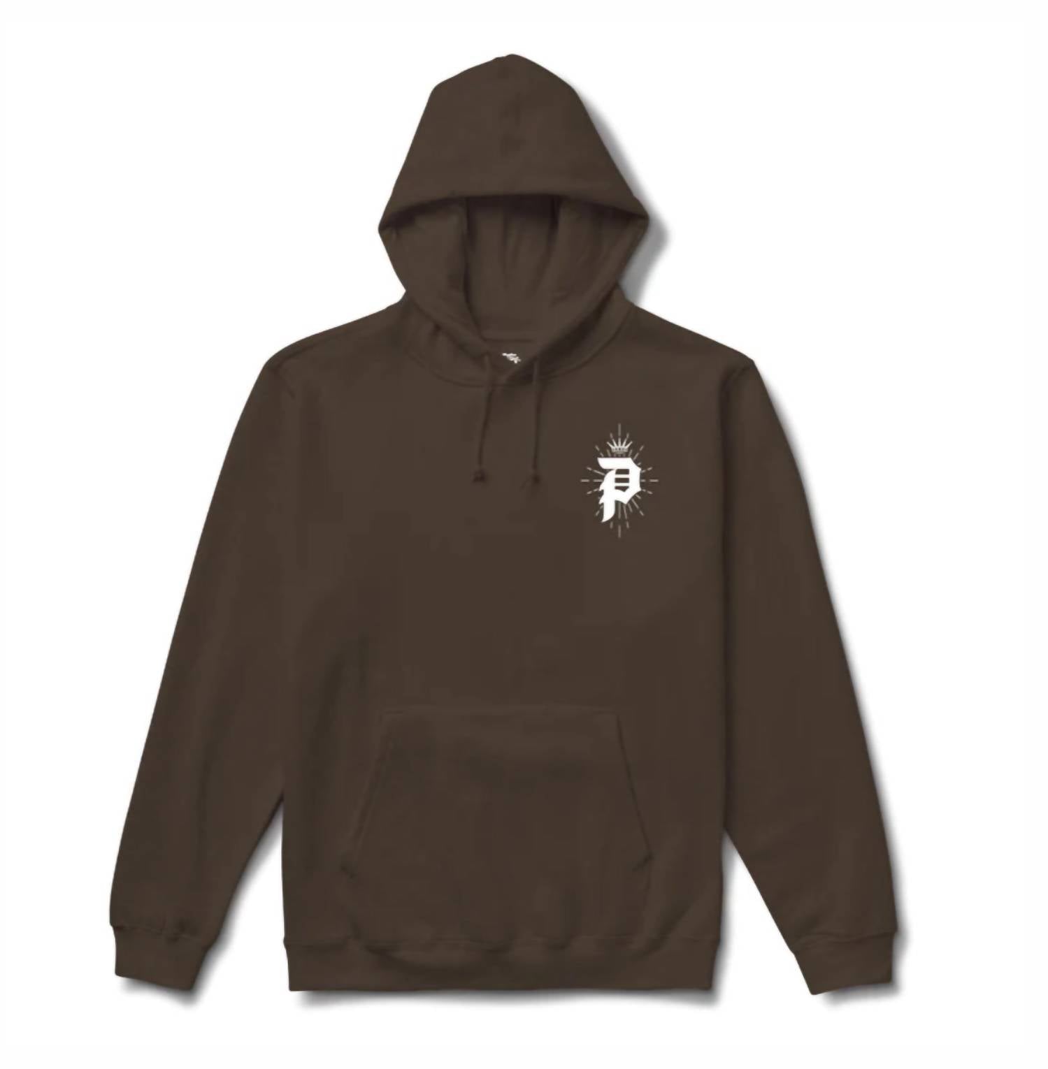 Primitive Unisex - Bob Marley King Pullover Hoodie in brown - men's shirt