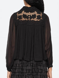 Sea - Daphne Lace Long Sleeve Top