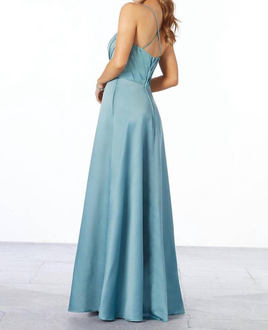 Morilee - Satin A-line Bridesmaid Dress