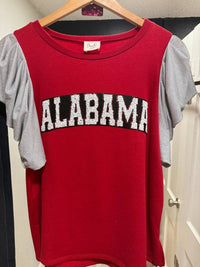 Fantastic Fawn - Women's Alabama Sequin Patch Top