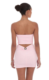 Lucy In The Sky - Women's Time Passes Strapless Mini Dress