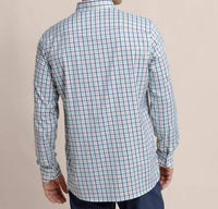 Southern Tide - Intercoastal Glenmoor Plaid Long Sleeve Sport Shirt