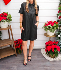 Kut From The Kloth - Tatiana Faux Leather Dress