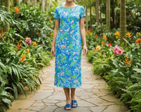 Katherine Way - Mackinac Island Midi Length Tee Shirt Dress